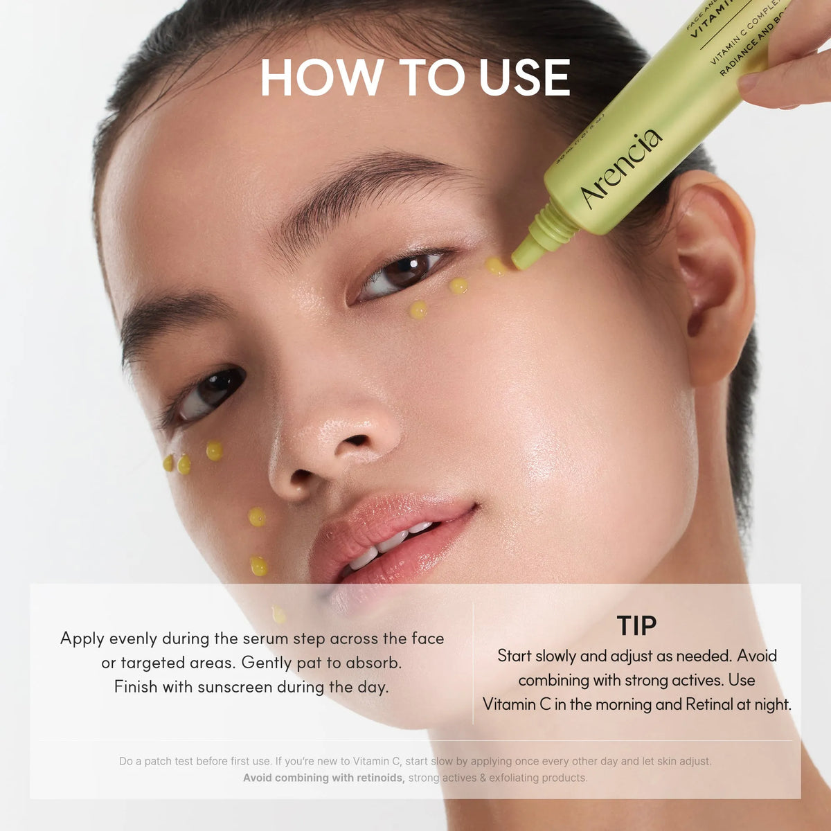 Arencia Vitamin C Booster Shot – 5% Vitamin C + Glutathione Brightening Serum